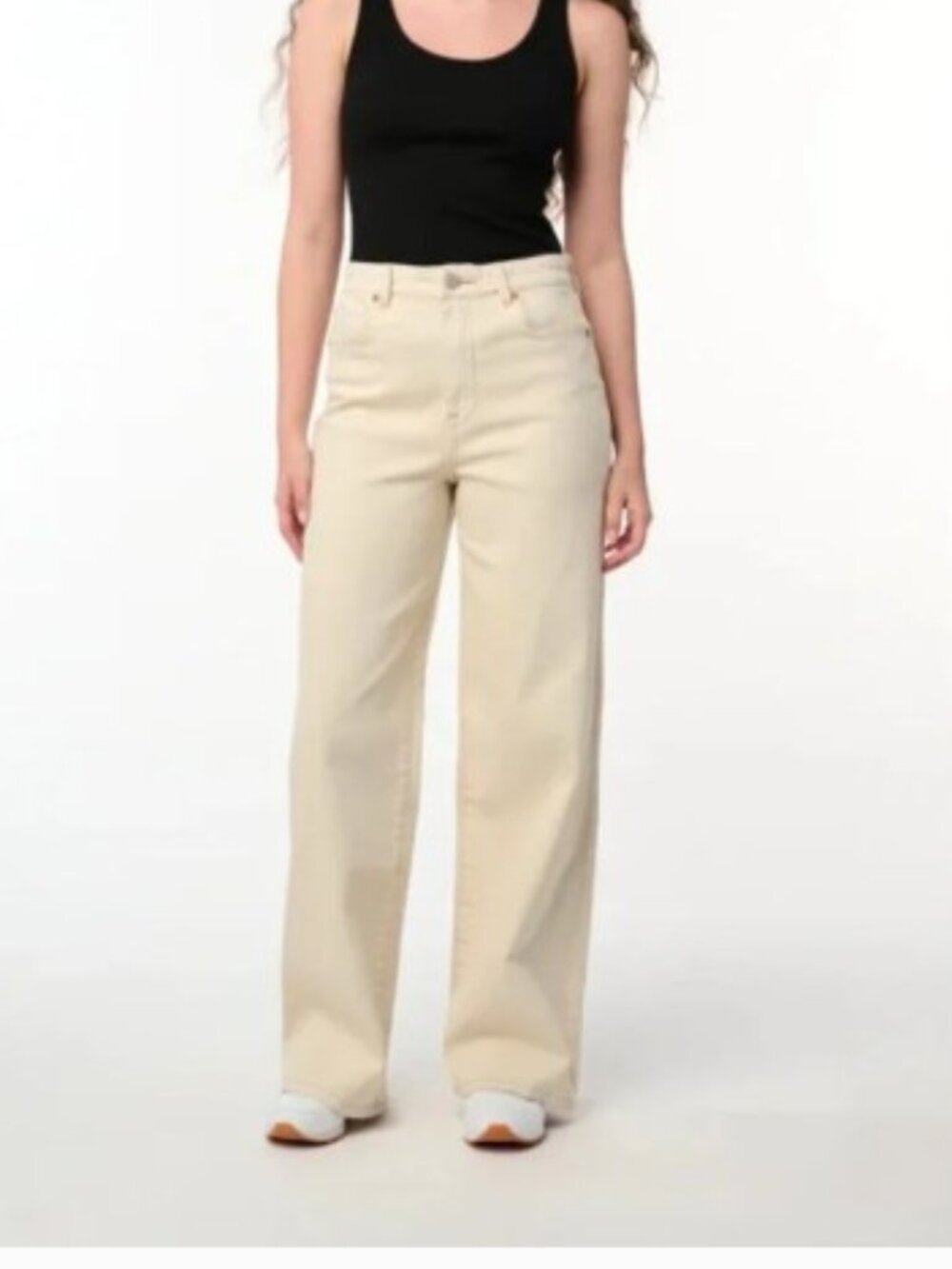 [BLANKNYC] The Franklin - Ribcage Wide Leg, Size 28 - Vanilla Shake *NWT